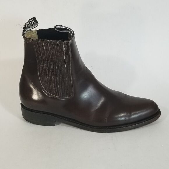 Armenta Ankle Boots Men's 9.5 D Brown Leather Botines Ma Armenta Mexico - Picture 8 of 14